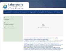 Tablet Screenshot of lda.tarn.fr