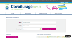 Desktop Screenshot of covoiturage.tarn.fr